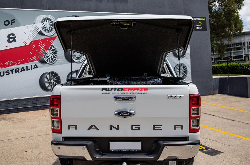 FORD RANGER NEVADA MATTE BLACK MILLED